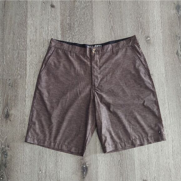 Billabong For Land And Water Platinum Stretch Shorts Mens 36 - Picture 1 of 4